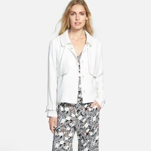 Ella Moss Candice Woven Military Jacket